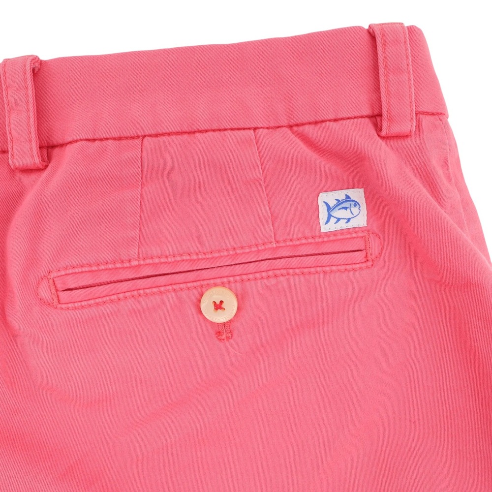 Southern Tide Intracoastal Waterway Chino‎ Shorts Pink Mens 35